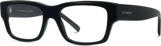 Givenchy Accessoires, unisex, Zwart, ONE Size, GV50094i Rechthoekig Montuur