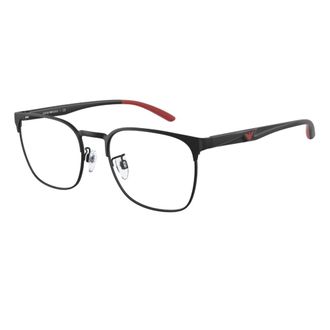 Emporio Armani Accessoires, unisex, Zwart, ONE Size, Optisch Montuur