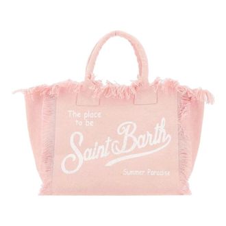 MC2 Saint Barth Tote Bags, female, Pink, Size: ONE SIZE Vanity Shoulder Bag