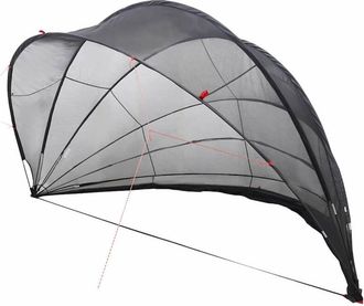 vidaXL C&uacute;pula Para Piscina Manual Negro 592 X 590 X 275 Cm Vidaxl