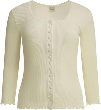 Chlo&eacute; Mujer, Jerseys, Blanco, Talla: M