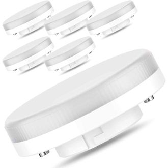 OEM Lampadina Led Gx53-7w/550lm, Sostituzione Lampadina A Incandescenza Da 50w/cfl Da 18w, Bianco Caldo 3000k, Non Dimmerabile, 175-250v, Confezione Da 4 