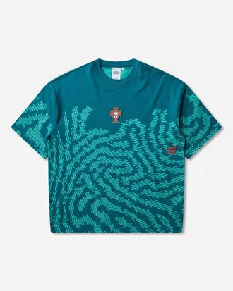 Puma Men s Portugal x Salehe Bembury KING Oversized T-Shirt Emerald Ice