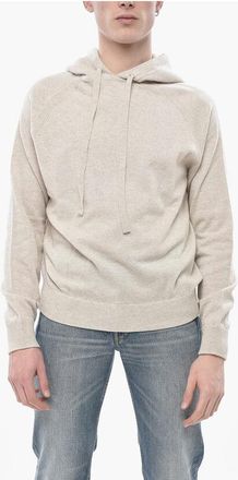 Paolo Pecora Virgin Wool Hooded Sweater size Xxl