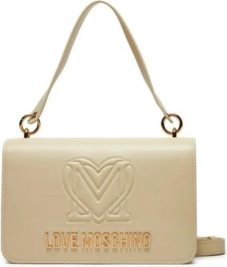 Love Moschino Schoudertas - Dames - Tassen - Wit - Maat: ONE Size