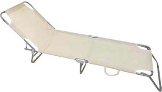 Trade Shop Trade Shop - Copy Of Lettino In Textilene Con Parasole Blu Per Mare Giardino Schienale Regolabile 281012