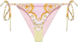 Versace Barocco Print Bikini Bottom