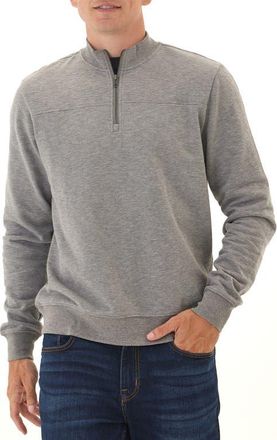Threads 4 Thought Christian Comfort Quarter Zip in Heather Grey at Nordstrom, Size Xx-Large