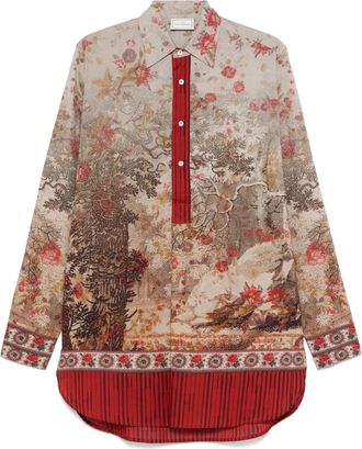 Pierre-Louis Mascia Camicia Dantes - Grigio