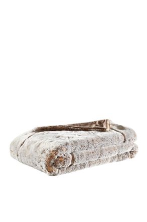 Novel Felldecke, Beige, Textil, Uni, 150x200 cm, Textiles Vertrauen - Oeko-Tex, Heimtextilien, Wohntextilien, Decken, Felldecken