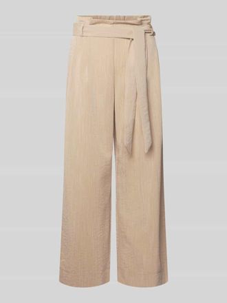 Only Regular Fit Bundfaltenhose aus Viskose-Mix Modell MARSA in Sand, Gr&ouml;&szlig;e XL