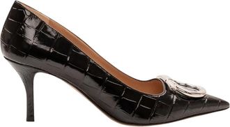 Ferragamo Schoenen - Dames - Pumps - Zwart - 42 EU - Schoenen