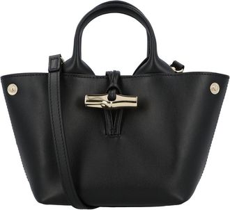 Longchamp Le Roseau Xs Leather Handbag