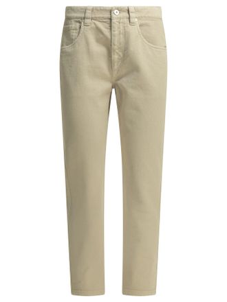 Brunello Cucinelli Brunello Cucinelli Straight Shiny Bartck Jeans mit geradem Bein