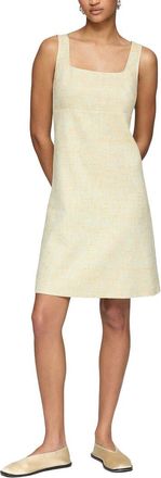 Lafayette 148 New York Square Neck A-Line Dress