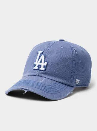 New Era Mens Worn-look baseball logo cap