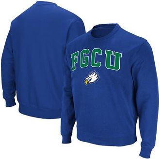 Colosseum Mens Colosseum Royal Florida Gulf Coast Eagles Arch & Logo Pullover Sweatshirt at Nordstrom, Size Xx-Large