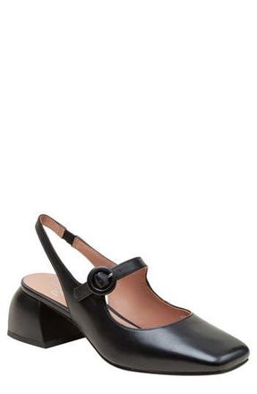 Linea Paolo Manu Slingback Mary Jane Pump in Black at Nordstrom Rack, Size 6