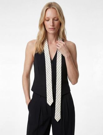 Koton Slim Fit Sleeveless Structured Vest in Navy at Nordstrom, Size 10