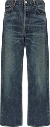 Visvim Social Sculpture 01 - Heren - Regular Fit Jeans - Blauw - W32 - Katoen - Jeans