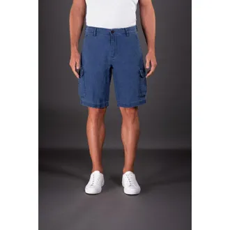 Moorer MenS Blue Cargo Cotton Trousers, Size 48