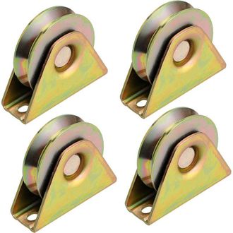 OEM Ruedas Para Portones Corredizos De 76 Mm, Ruedas De Acero Con Ranura En V, Herrajes Para Portones, Para Portones De F&aacute;brica, Portones De Entrada, Capa