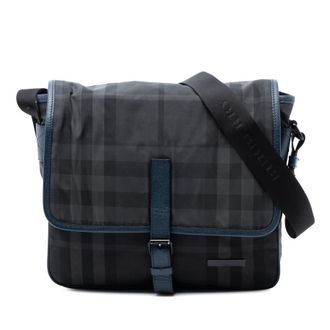 Burberry Pre-owned Burberry Smoke Check Nylon Messenger Bag Ladies DPW923PZW6NYF14G