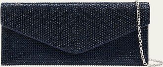 Judith Leiber Envelope Beaded Clutch Bag