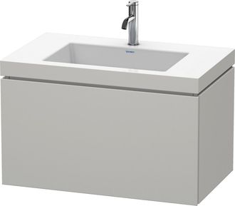 Duravit Duravit - Mueble De Ba&ntilde;o L-cube Wt Vero Air 500x800x480mm 1 Orificio Para Grifer&iacute;a En Hormig&oacute;n