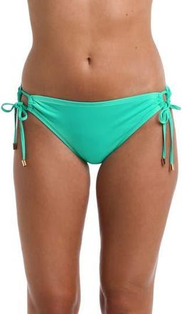La Blanca Island Goddess Hipster Bikini Bottoms in Seafoam at Nordstrom Rack, Size 10