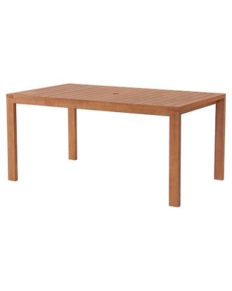 Alaterre Furniture Weston Eucalyptus Wood Outdoor Dining Table