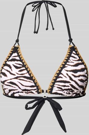 Banana Moon Banana Moon Bikini-Oberteil im Allover-Look Modell BLUCO WILDJUNGLE in Black, Gr&ouml;&szlig;e XXL
