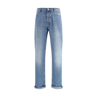 Brunello Cucinelli Uomo, Jeans, Blu, XL, new