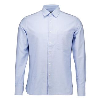 Genti Heren, Overhemden, Blauw, Maat: XL
