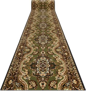 RugsX Rugsx - Alfombra De Pasillo Bcf Wiosna Verde 120 Cm Green 120x1100 Cm