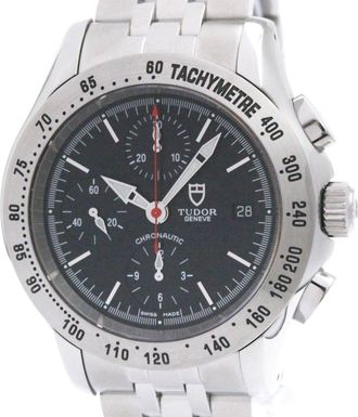 Tudor Chronautic Stainless Steel Wristwatch (Pre-Owned)