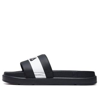 Fila (WMNS) FILA Slippers Black/White F12W024631ABW