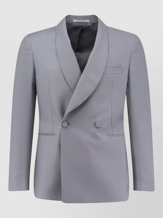 Tagliatore merrill virgin wool tuxedo jacket