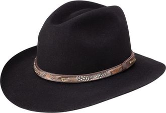 Stetson Jackson Hat in Black at Nordstrom, Size Small