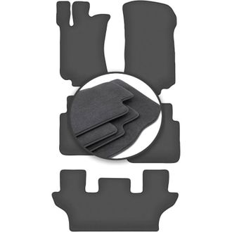 OEM Alfombrillas Premium Para Mercedes R251 / V251 7 Plazas (2005-2013)