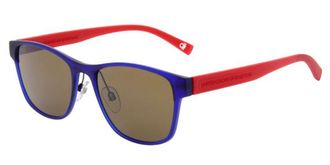 Benetton 5024 654 Womens Sunglasses Blue Size 53