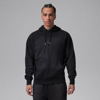 Nike Jordan Mens Jordan Flight Fleece Pullover Hoodie in Black | FV7249-010