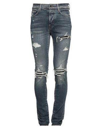 AMIRI MX1 LEATHER JEAN STORM GREY 30国内正規 Amiri Mx1 Leather Skinny Jean in Storm Grey | FWRD