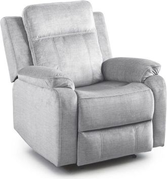 Home Heavenly Home Heavenly - Sill&oacute;n Relax Reimon, Sill&oacute;n Reclinable De 3 Posiciones, Apertura Por Palanca Color: Gris