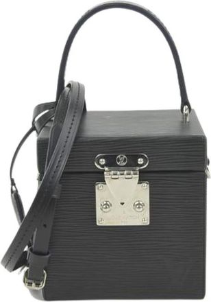 Louis Vuitton Pre-owned Mini Bag - Dames - Vintage Mini Tas - Zwart - ONE Size - Leer - Vintage