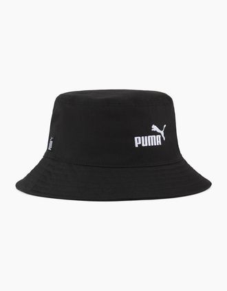 Puma Mens Ess No.1 Logo Bucket Hat Unisex Adults - Black - Size: MED/LGE