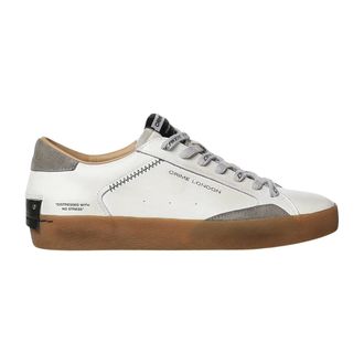 Crime London Heren, Schoenen, Wit, Maat: 43 EU Leer