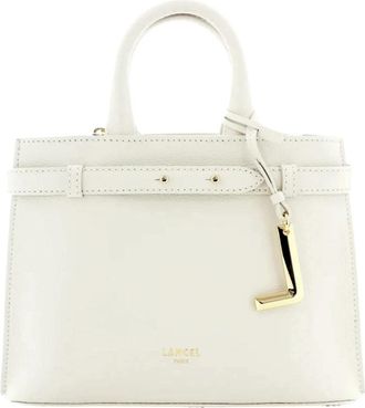Lancel Faubourg S Tote - Dames - Handtassen - Wit - ONE Size - Leer - Tassen
