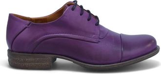 Miz Mooz Womens Letty Oxford Shoes In Purple