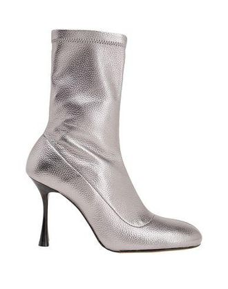 8 by YOOX GRAIN STRETCH SOCKS ANKLE BOOTS